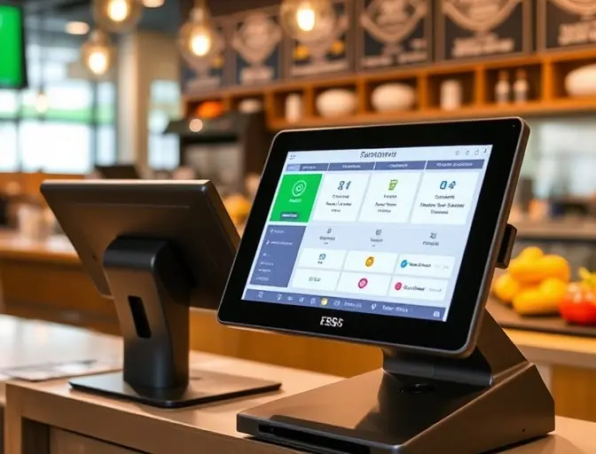 Instalación de TPV táctil en cafetería en Murcia